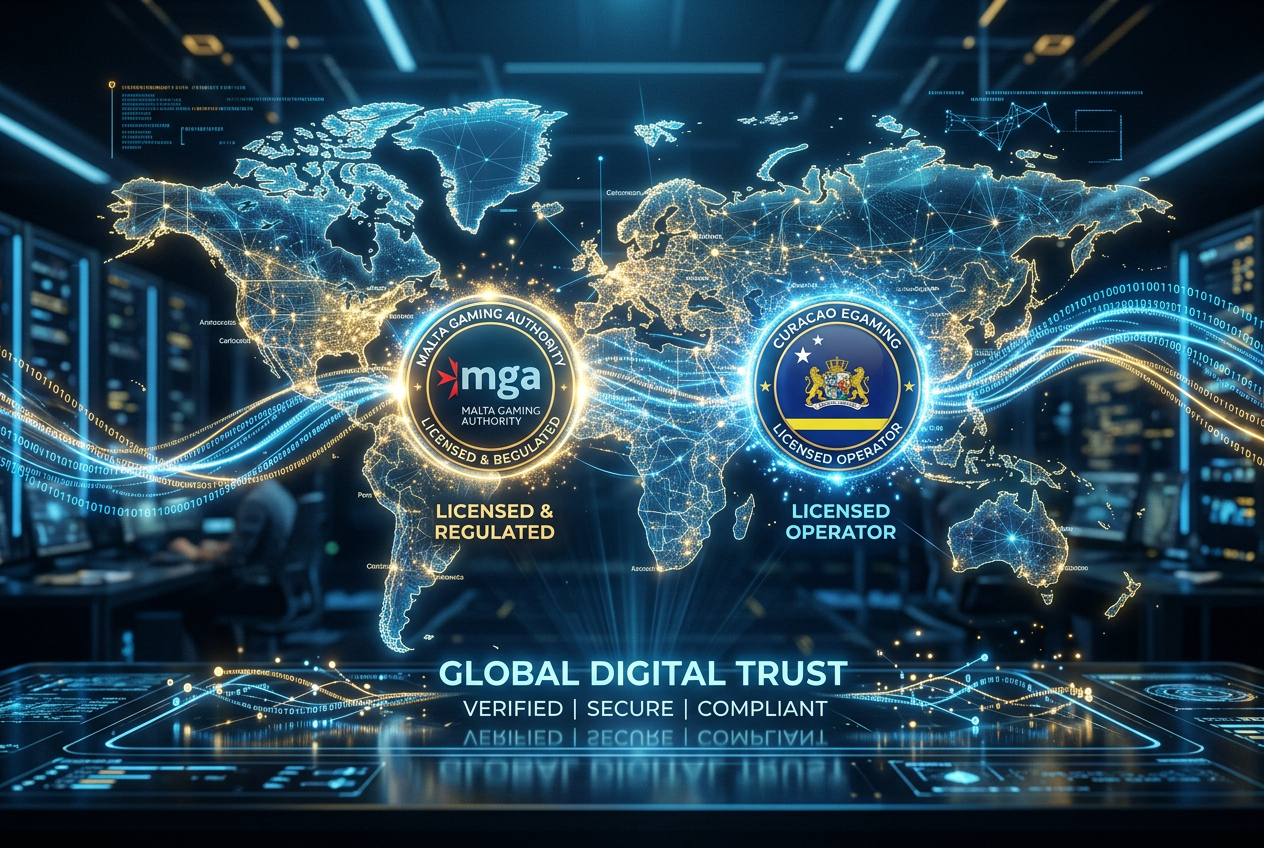 Nowoczesne licencje kasynowe 2026 - MGA, Curacao, Anjouan