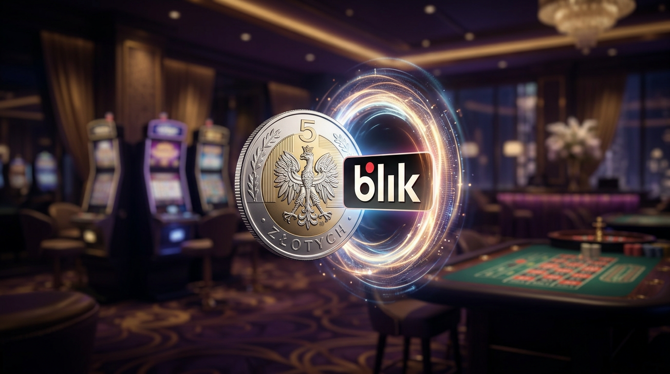 Symbol depozytu 5 zł BLIK w kasynie online