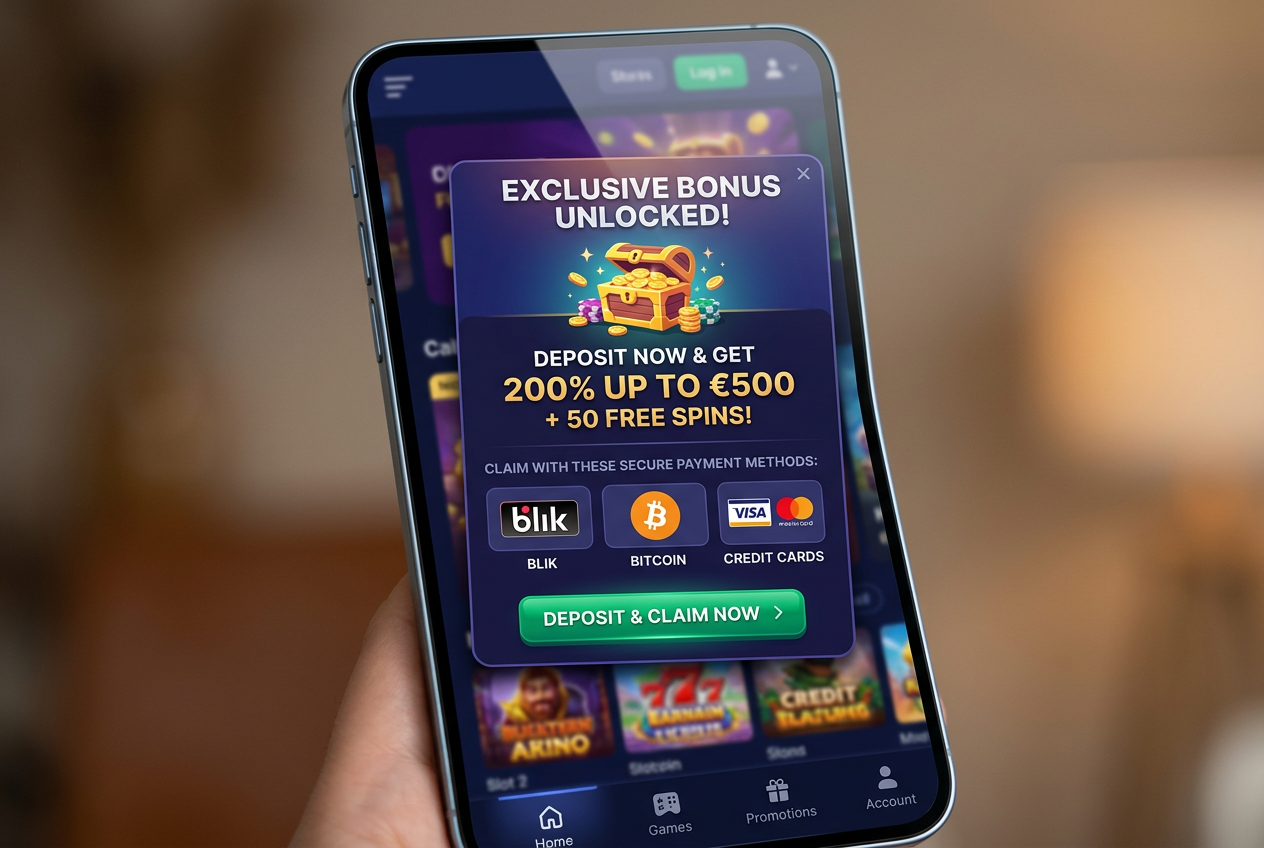 Metody płatności w nowych kasynach – BLIK i kryptowaluty